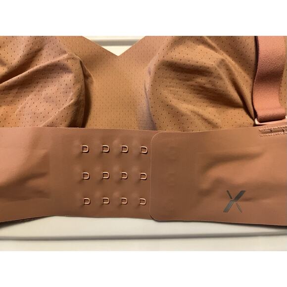 Knix Women’s Size 5 Bra Pink Ginger Padded V-Neck Wireless 36D 38C 38D 40C - Picture 4 of 8